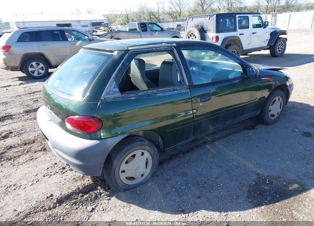 2000 CHEVROLET METRO VIN: 2C1MR2263Y6712829