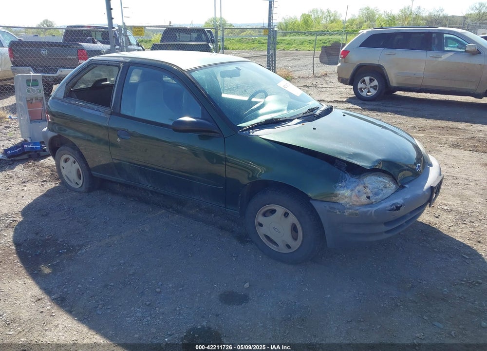 2000 CHEVROLET METRO VIN: 2C1MR2263Y6712829