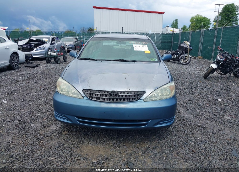 2002 TOYOTA CAMRY VIN: 4T1BE32KX2U586028