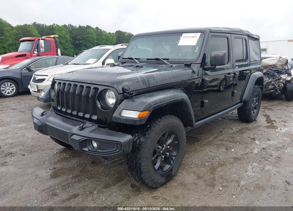 2021 JEEP WRANGLER UNLIMITED WILLYS SPORT 4X4 VIN: 1C4HJXDN0MW678801