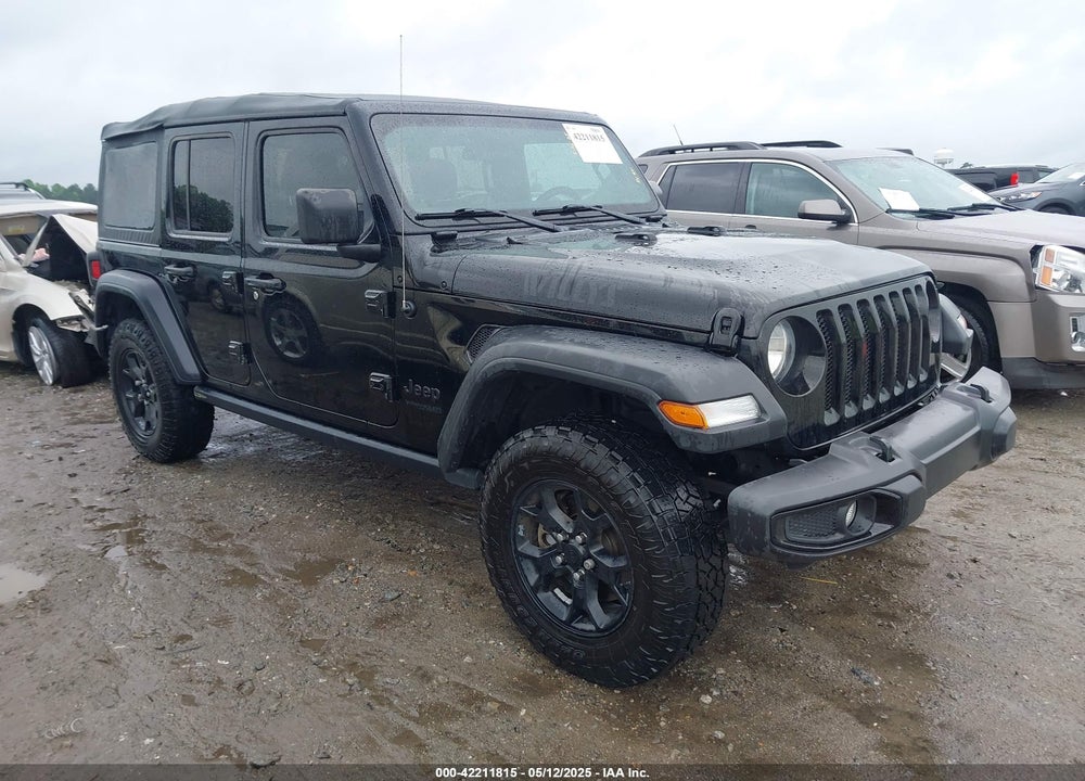 2021 JEEP WRANGLER UNLIMITED WILLYS SPORT 4X4 VIN: 1C4HJXDN0MW678801
