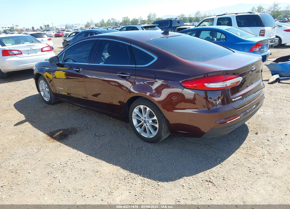 2019 FORD FUSION HYBRID VIN: 3FA6P0MU3KR220115