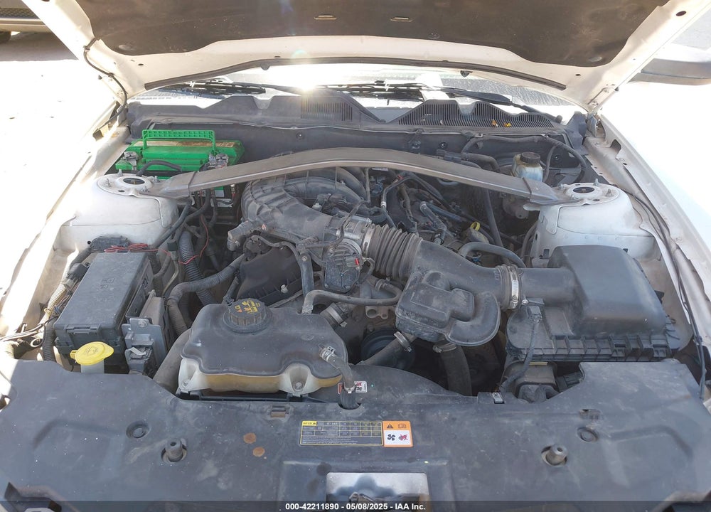 2012 FORD MUSTANG V6 VIN: 1ZVBP8EM3C5254496
