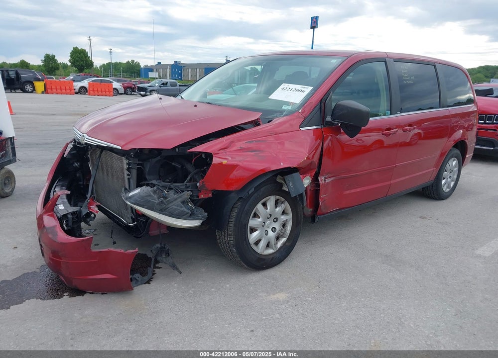 2009 CHRYSLER TOWN & COUNTRY VIN: 2A8HR44E49R525435