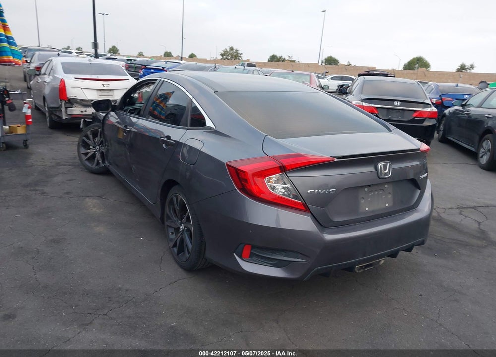2020 HONDA CIVIC SPORT VIN: 2HGFC2F88LH540689
