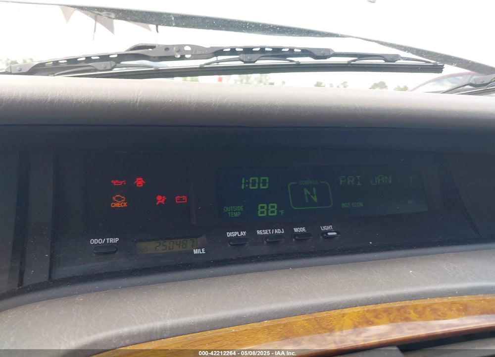 2000 TOYOTA AVALON XLS VIN: 4T1BF28B1YU098383