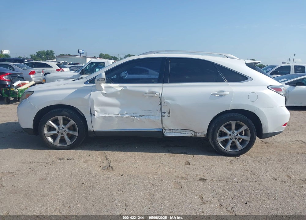 2010 LEXUS RX350 VIN: JTJZK1BA6A2406283