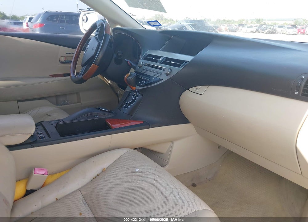 2010 LEXUS RX350 VIN: JTJZK1BA6A2406283