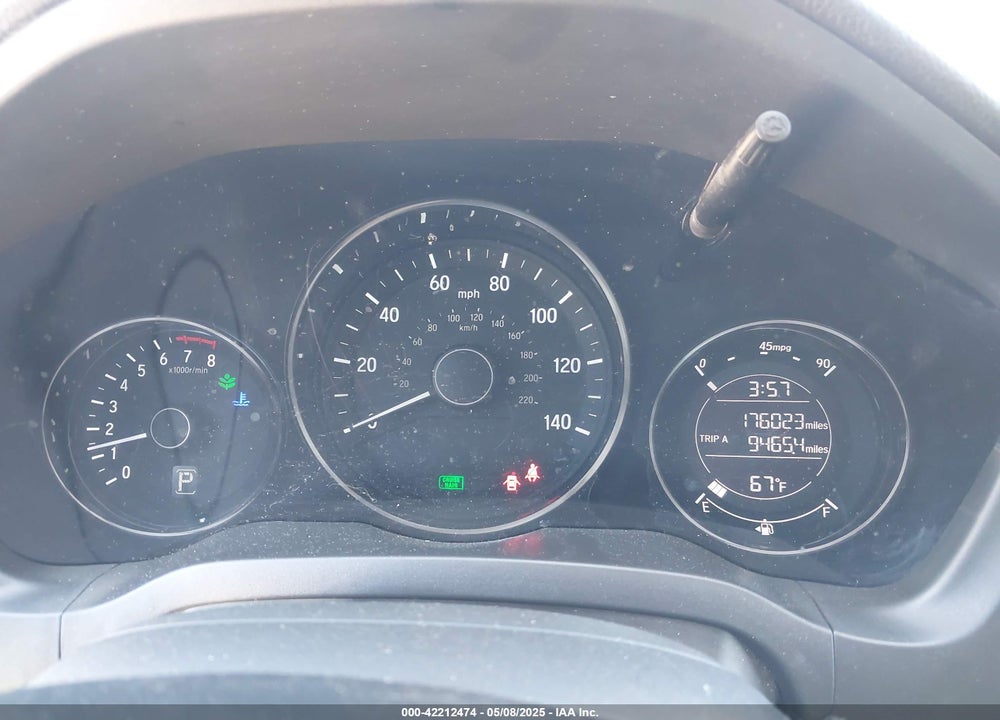 2016 HONDA HR-V LX VIN: 3CZRU6H31GM726853