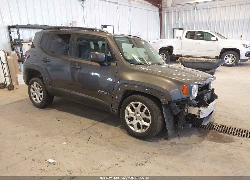 2016 JEEP RENEGADE LATITUDE VIN: ZACCJBBT1GPD10255