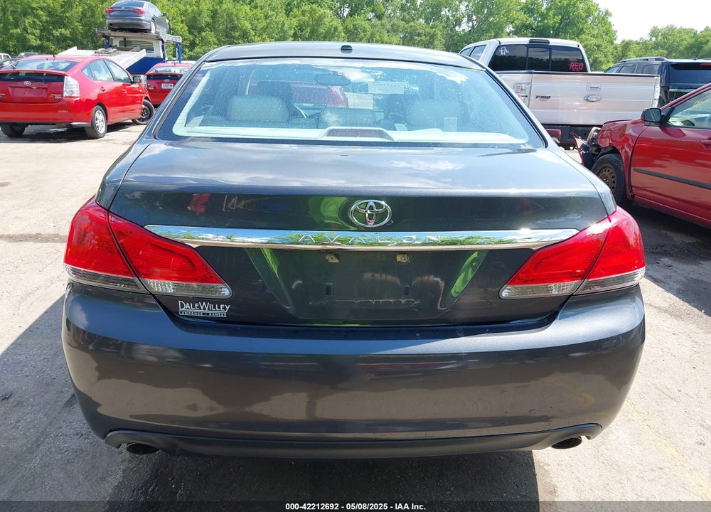 2011 TOYOTA AVALON LIMITED VIN: 4T1BK3DBXBU430111