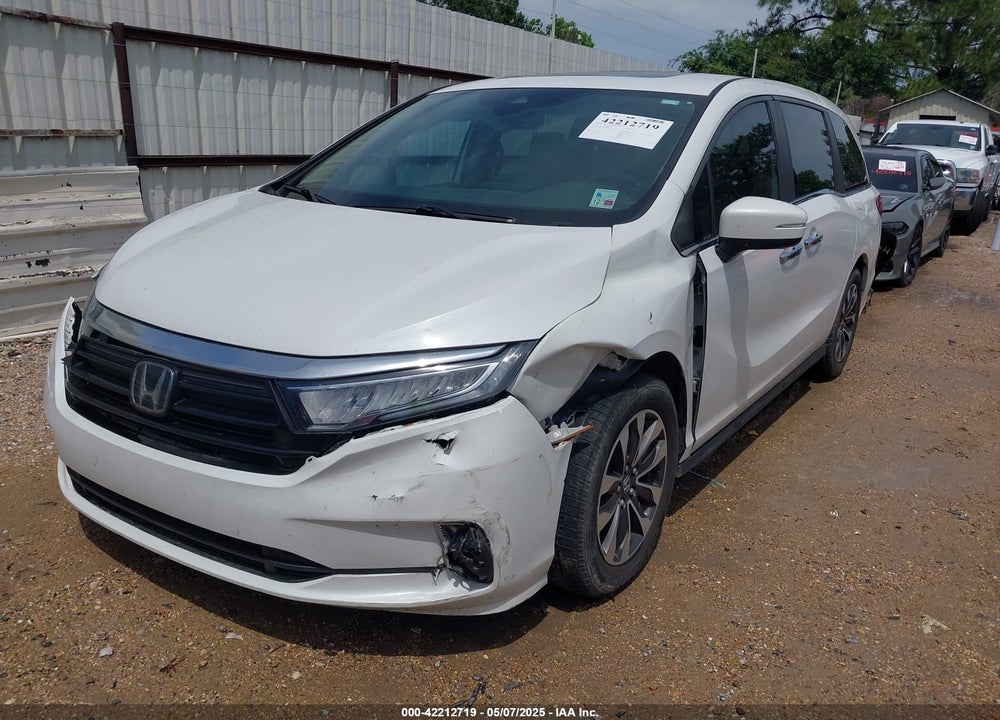 2021 HONDA ODYSSEY EX-L VIN: 5FNRL6H70MB012952