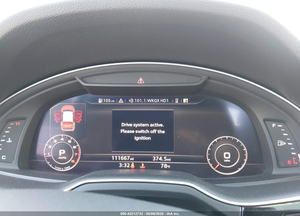 2019 AUDI Q7 VIN: WA1LAAF78KD002413