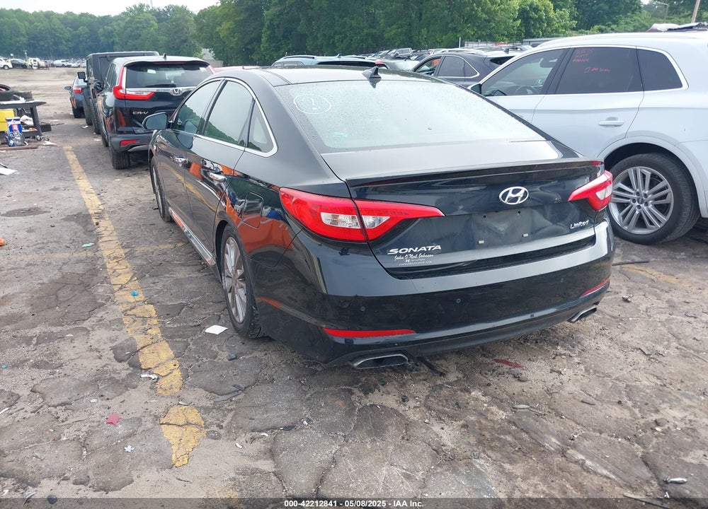2015 HYUNDAI SONATA LIMITED VIN: 5NPE34AF5FH072475