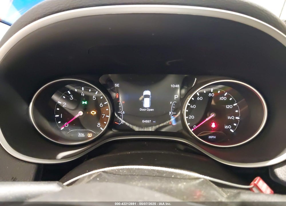 2018 JEEP COMPASS LATITUDE FWD VIN: 3C4NJCBB5JT442957