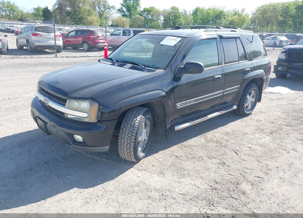 2002 CHEVROLET TRAILBLAZER LT VIN: 1GNDT13S922128652