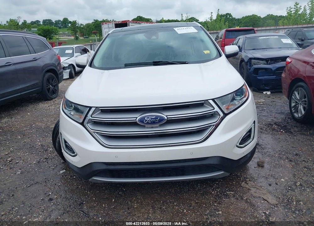 2017 FORD EDGE TITANIUM VIN: 2FMPK4K88HBB51970