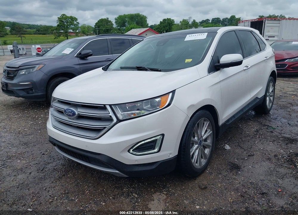 2017 FORD EDGE TITANIUM VIN: 2FMPK4K88HBB51970