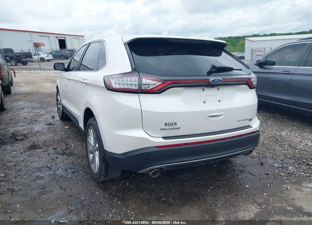 2017 FORD EDGE TITANIUM VIN: 2FMPK4K88HBB51970