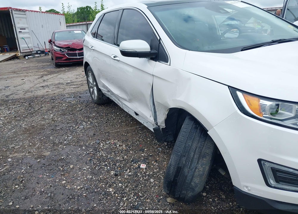 2017 FORD EDGE TITANIUM VIN: 2FMPK4K88HBB51970