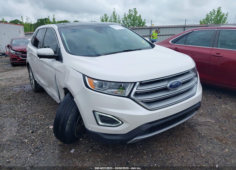 2017 FORD EDGE TITANIUM VIN: 2FMPK4K88HBB51970