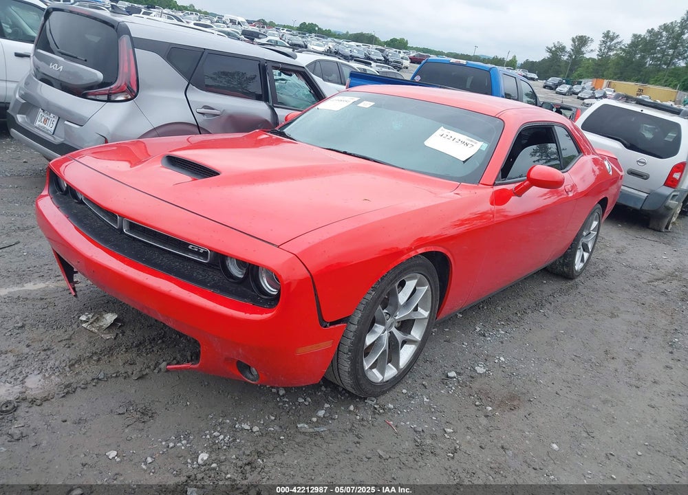 2022 DODGE CHALLENGER VIN: 2C3CDZJG6NH164233