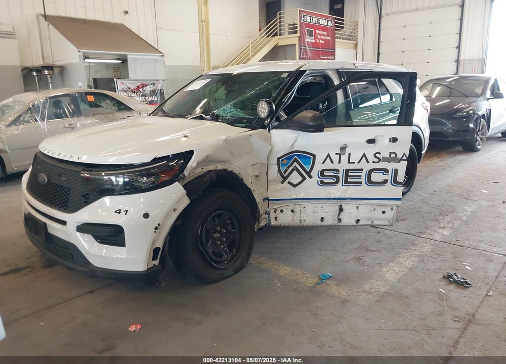 2020 FORD POLICE INTERCEPTOR VIN: 1FM5K8AWXLGA84448