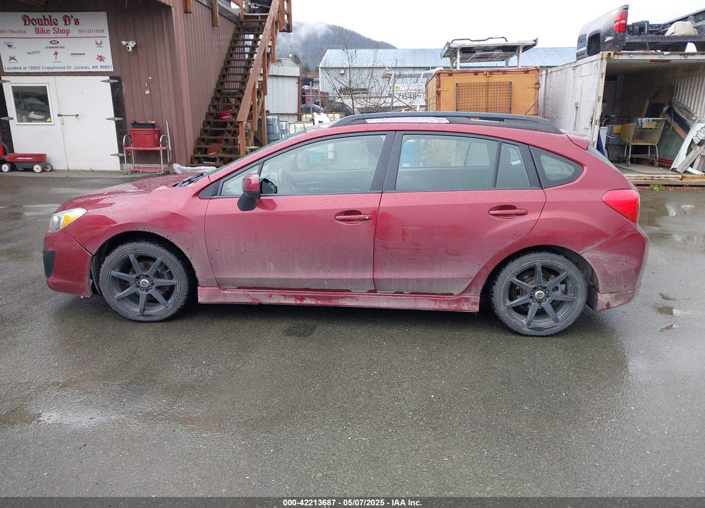 2012 SUBARU IMPREZA VIN: JF1GPAL63CG211257