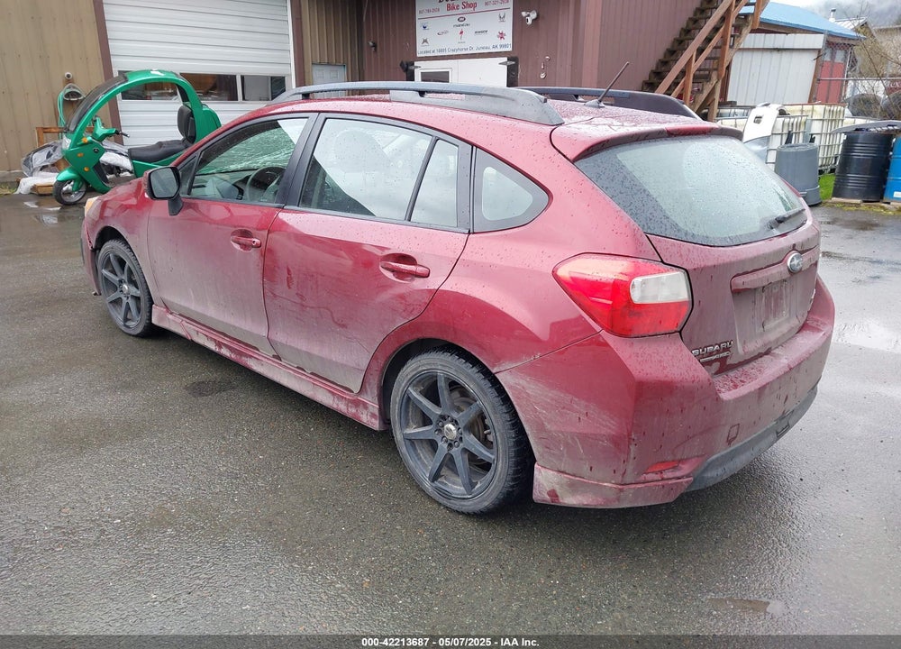 2012 SUBARU IMPREZA VIN: JF1GPAL63CG211257