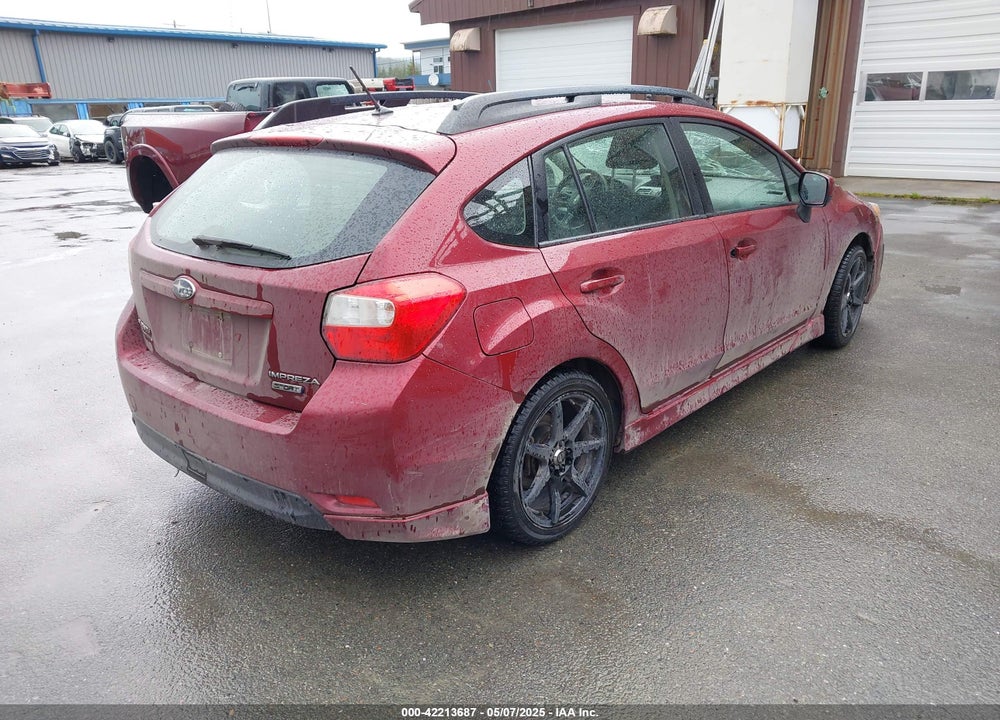 2012 SUBARU IMPREZA VIN: JF1GPAL63CG211257