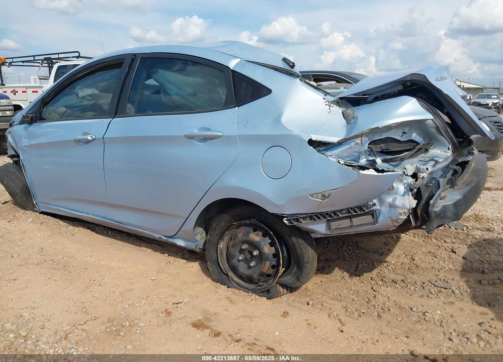 2014 HYUNDAI ACCENT GLS VIN: KMHCT4AE4EU649558