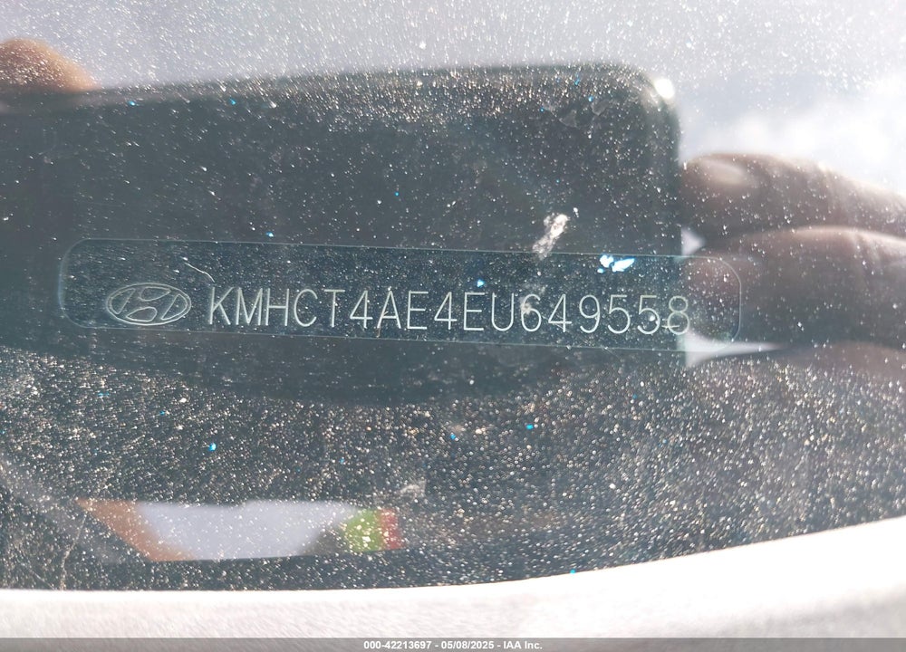 2014 HYUNDAI ACCENT GLS VIN: KMHCT4AE4EU649558