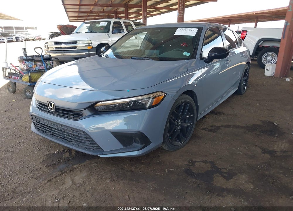 2022 HONDA CIVIC SPORT VIN: 2HGFE2F57NH576666