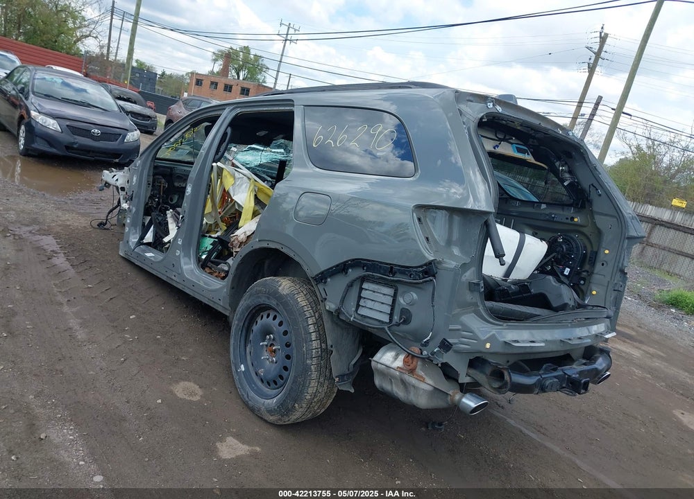 2021 DODGE DURANGO VIN: 1C4RDJDG0MC626290