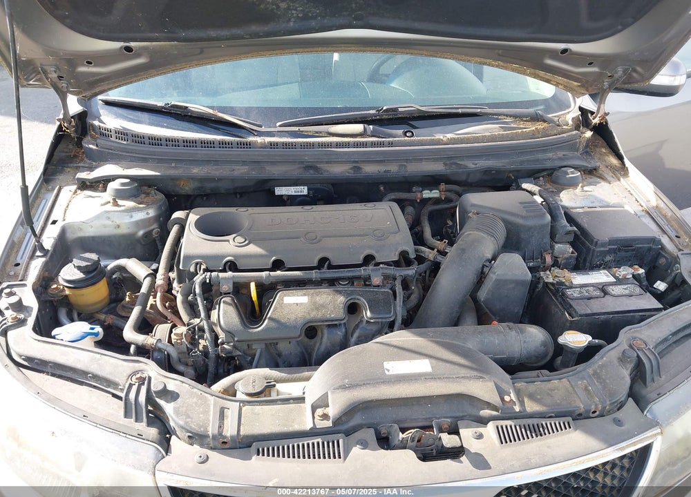 2010 KIA FORTE EX VIN: KNAFU4A2XA5242981