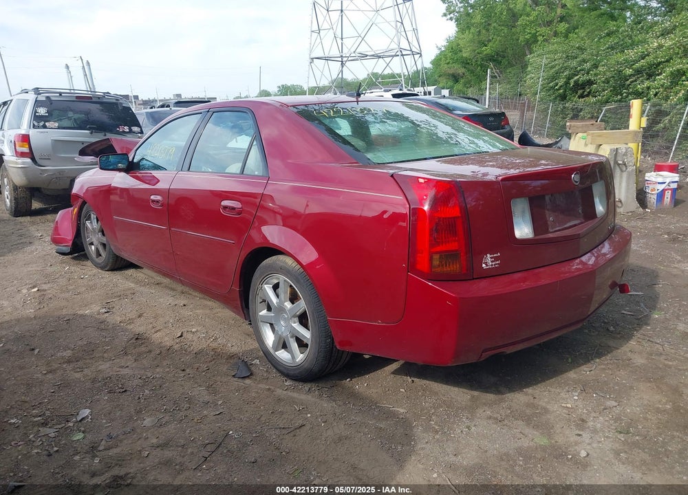 2005 CADILLAC CTS STANDARD VIN: 1G6DP567950100316