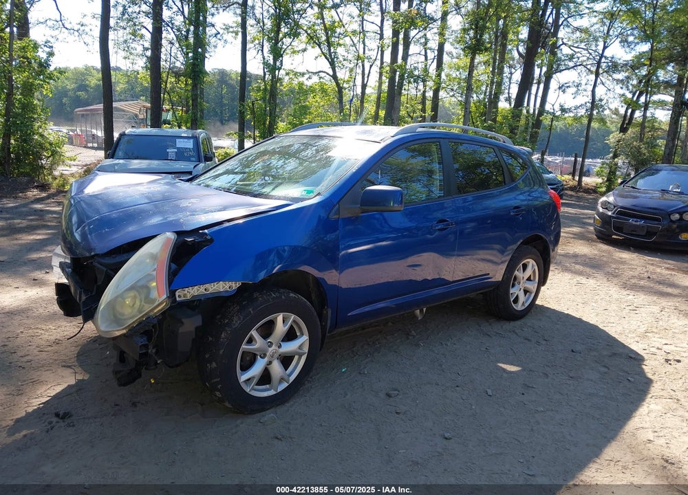 2008 NISSAN ROGUE SL VIN: JN8AS58V68W111175