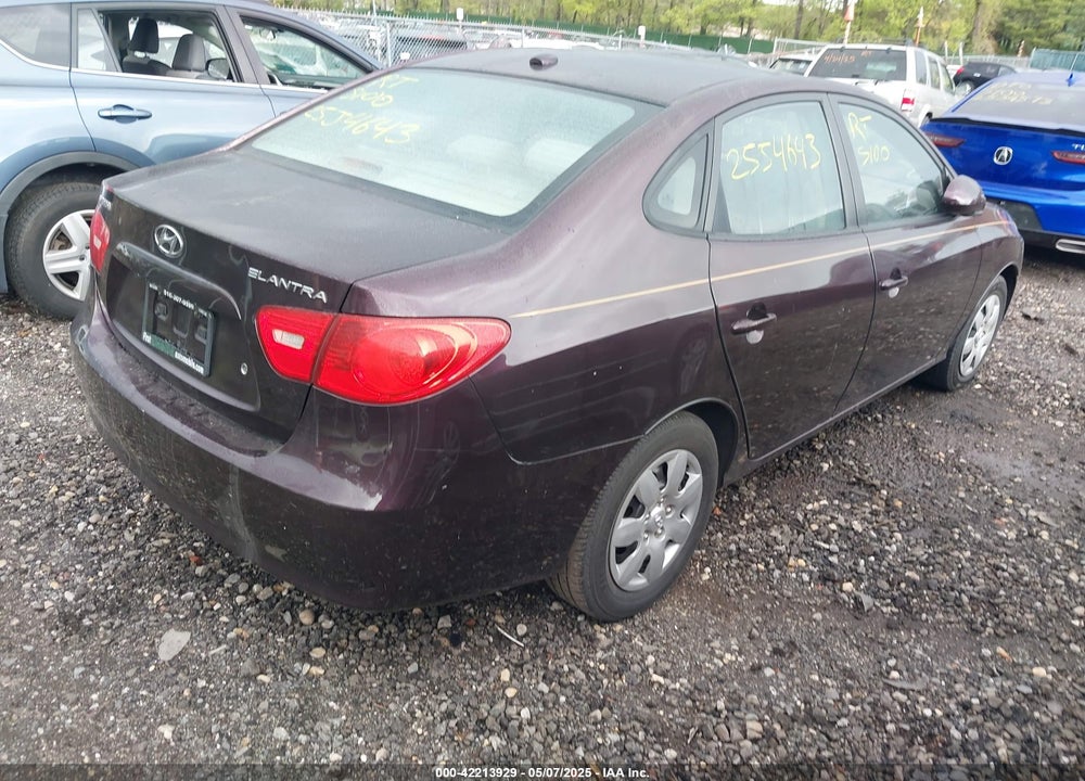 2008 HYUNDAI ELANTRA GLS/SE VIN: KMHDU46D58U405861