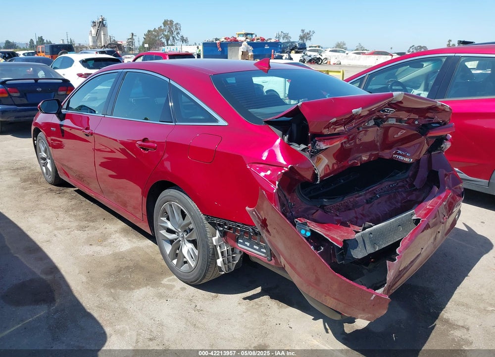 2020 TOYOTA AVALON HYBRID XLE VIN: 4T1J21FB6LU012708