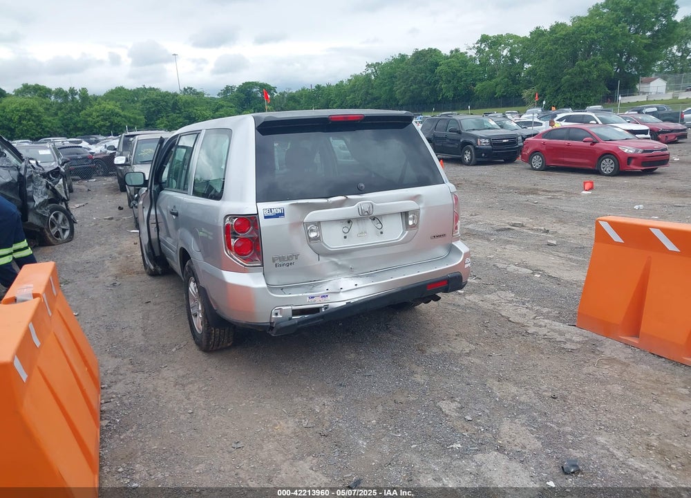 2006 HONDA PILOT LX VIN: 2HKYF181X6H542755
