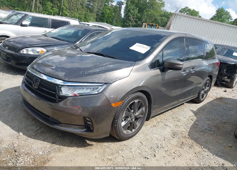 2022 HONDA ODYSSEY ELITE VIN: 5FNRL6H9XNB042639