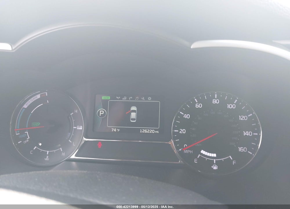 2016 KIA OPTIMA HYBRID VIN: KNAGN4ADXG5098506