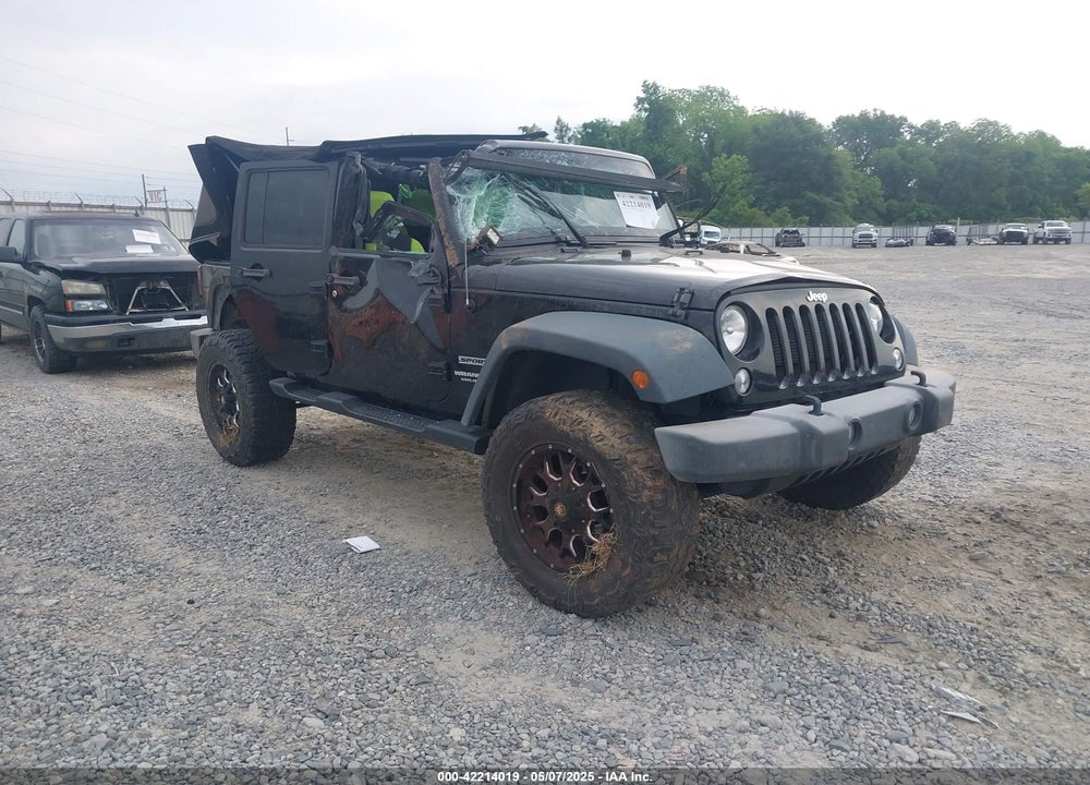 2016 JEEP WRANGLER UNLIMITED SPORT VIN: 1C4BJWDGXGL269728