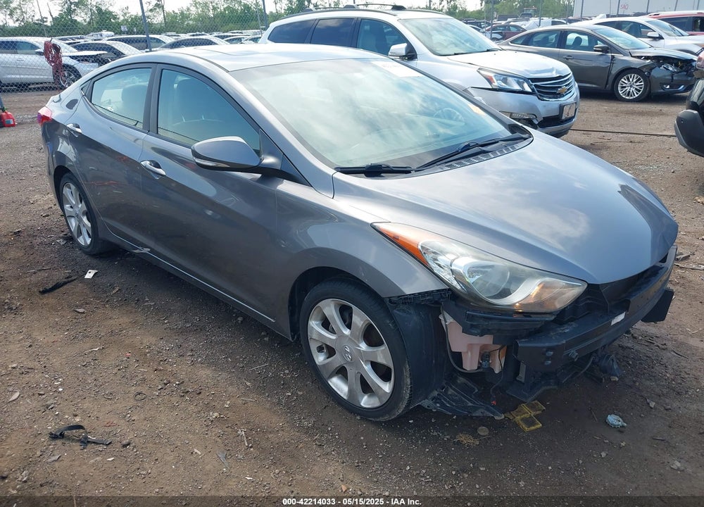 2012 HYUNDAI ELANTRA LIMITED VIN: 5NPDH4AE5CH094654