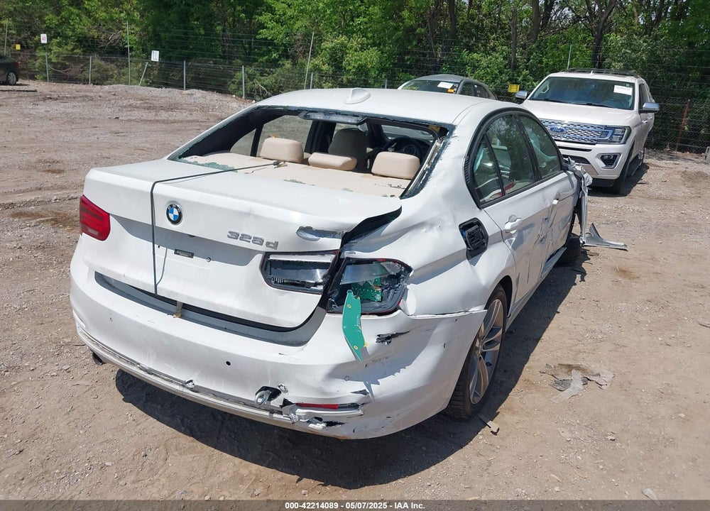 2016 BMW 328D VIN: WBA8E5C53GK388412