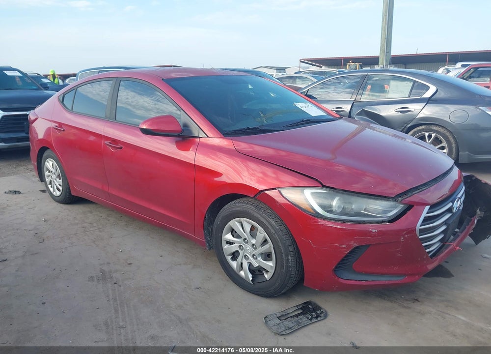 2017 HYUNDAI ELANTRA SE VIN: 5NPD74LF2HH165602