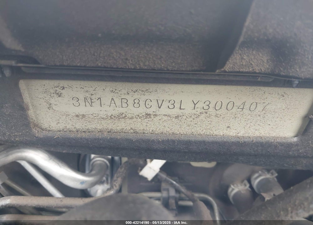 2020 NISSAN SENTRA SV XTRONIC CVT VIN: 3N1AB8CV3LY300407
