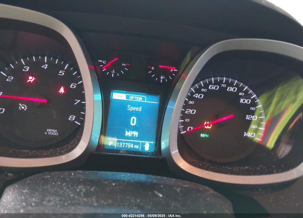 2014 CHEVROLET EQUINOX 1LT VIN: 1GNALBEK6EZ117612