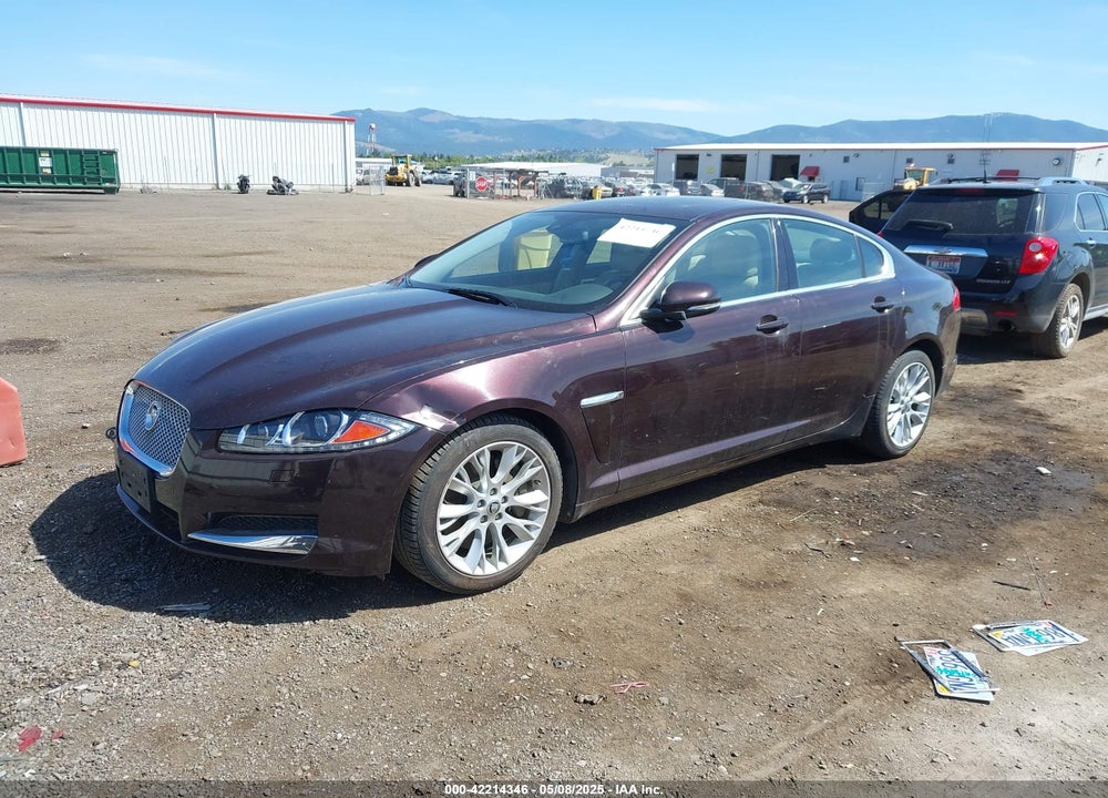 2013 JAGUAR XF VIN: SAJWA0E73D8S91406