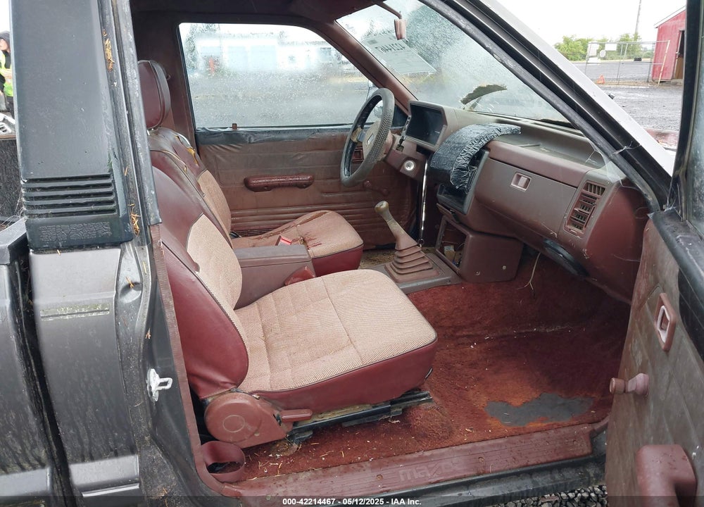 1986 MAZDA B2000 LONG BED VIN: JM2UF211XG0509506